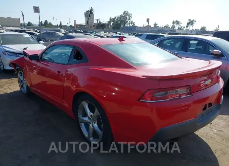 CHEVROLET CAMARO 2015 vin 2G1FD1E30F9236047 from auto auction Iaai