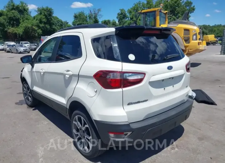 FORD ECOSPORT 2020 vin MAJ6S3JLXLC326797 from auto auction Iaai