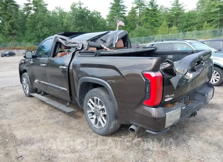 TOYOTA TUNDRA HYBRID 2022 vin 5TFMC5DB9NX002538 from auto auction Iaai