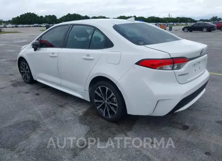 TOYOTA COROLLA 2021 vin 5YFEPMAE4MP180078 from auto auction Iaai