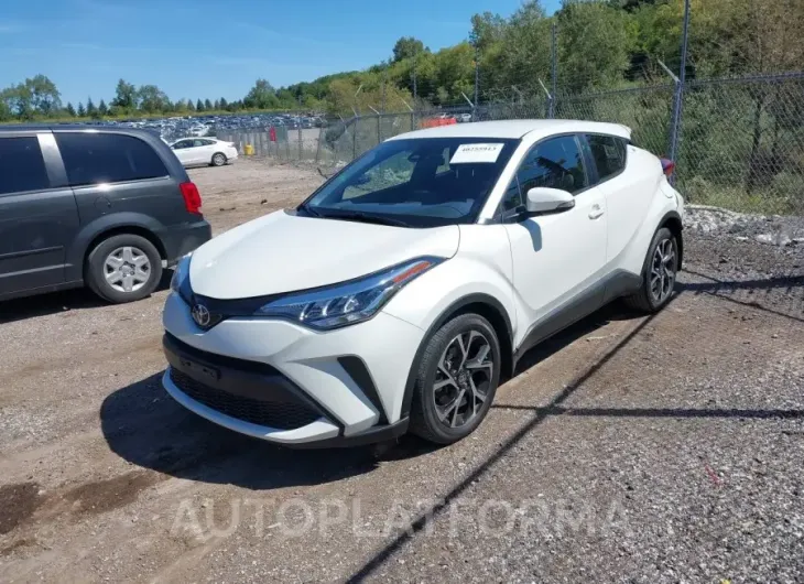 TOYOTA C-HR 2021 vin JTNKHMBX6M1107844 from auto auction Iaai