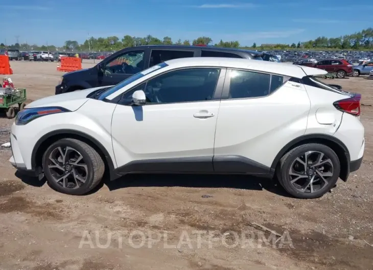 TOYOTA C-HR 2021 vin JTNKHMBX6M1107844 from auto auction Iaai