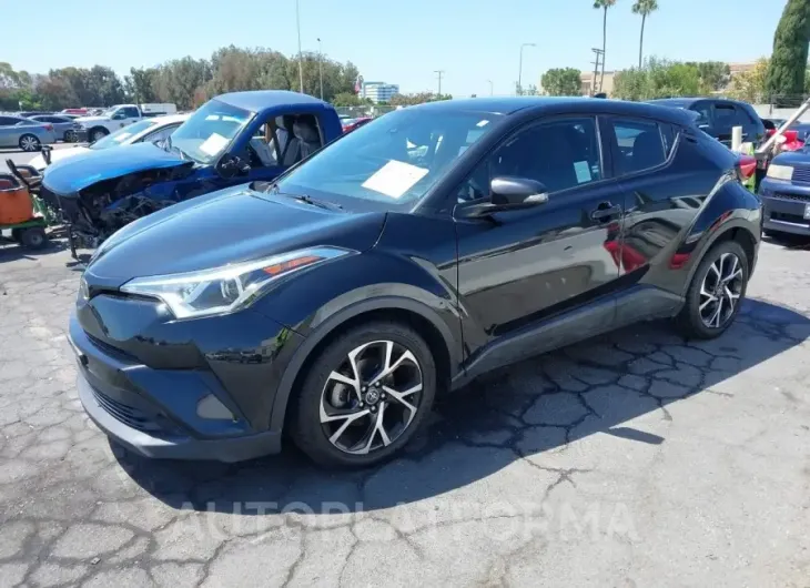 TOYOTA C-HR 2018 vin NMTKHMBXXJR047844 from auto auction Iaai