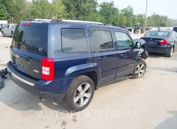 JEEP PATRIOT 2016 vin 1C4NJRFB1GD674242 from auto auction Iaai