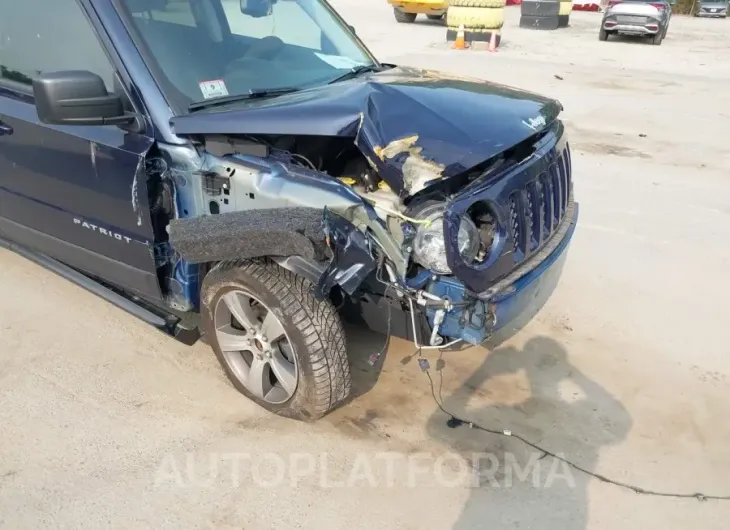 JEEP PATRIOT 2016 vin 1C4NJRFB1GD674242 from auto auction Iaai