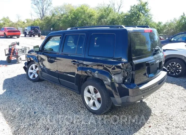 JEEP PATRIOT 2016 vin 1C4NJRFB4GD581960 from auto auction Iaai