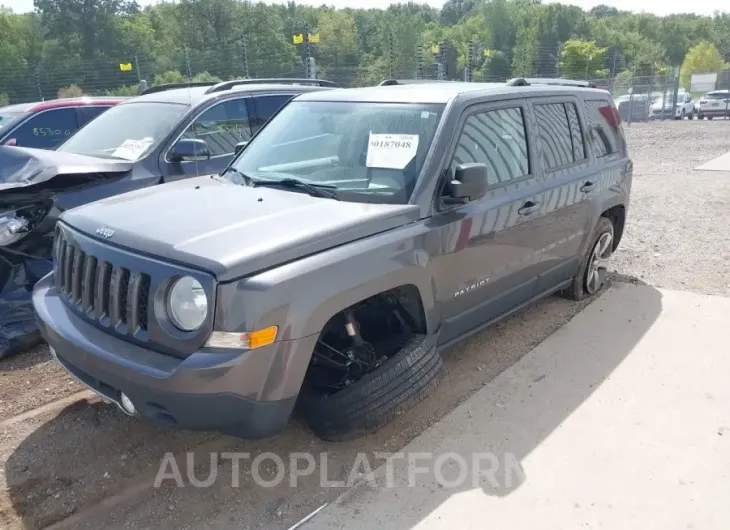 JEEP PATRIOT 2016 vin 1C4NJRFB8GD581766 from auto auction Iaai