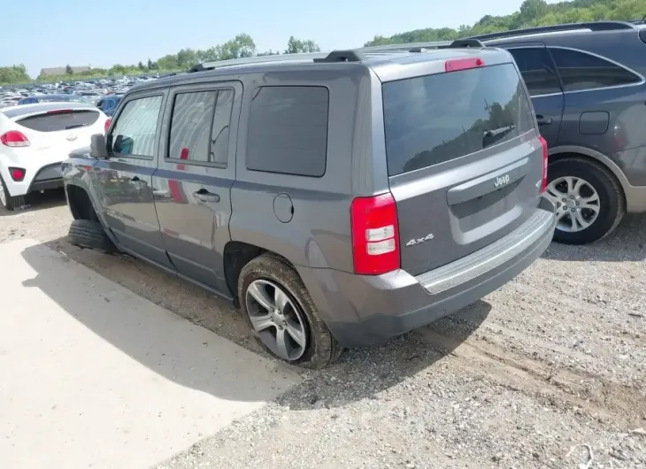 JEEP PATRIOT 2016 vin 1C4NJRFB8GD581766 from auto auction Iaai