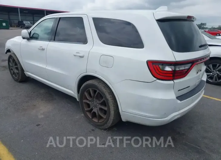 DODGE DURANGO 2016 vin 1C4RDHDG2GC396779 from auto auction Iaai