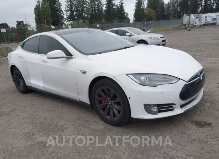 TESLA MODEL S 2015 vin 5YJSA1H25FFP74272 from auto auction Iaai