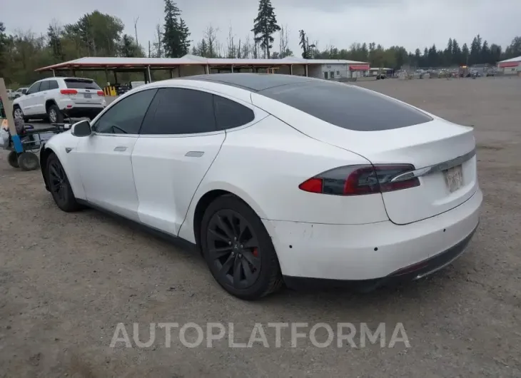 TESLA MODEL S 2015 vin 5YJSA1H25FFP74272 from auto auction Iaai