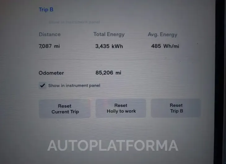 TESLA MODEL X 2017 vin 5YJXCDE26HF049675 from auto auction Iaai