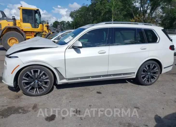 BMW X7 2023 vin 5UX23EM09P9P92256 from auto auction Iaai