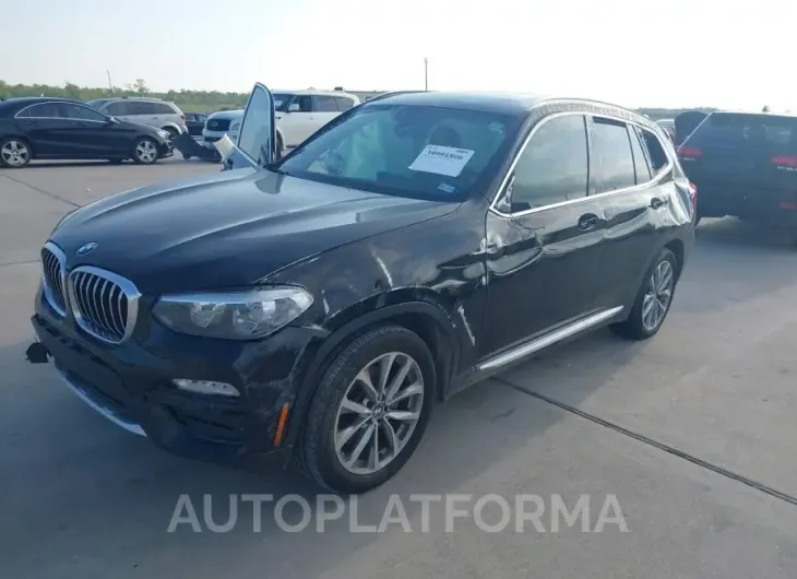 BMW X3 2019 vin 5UXTR7C5XKLF33821 from auto auction Iaai