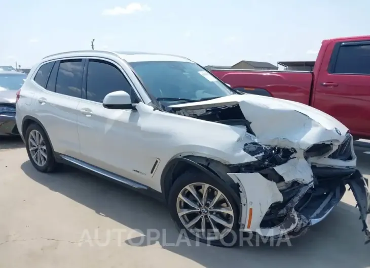 BMW X3 2018 vin 5UXTR9C57JLD65808 from auto auction Iaai