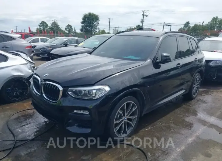 BMW X3 2019 vin 5UXTR9C5XKLP86341 from auto auction Iaai