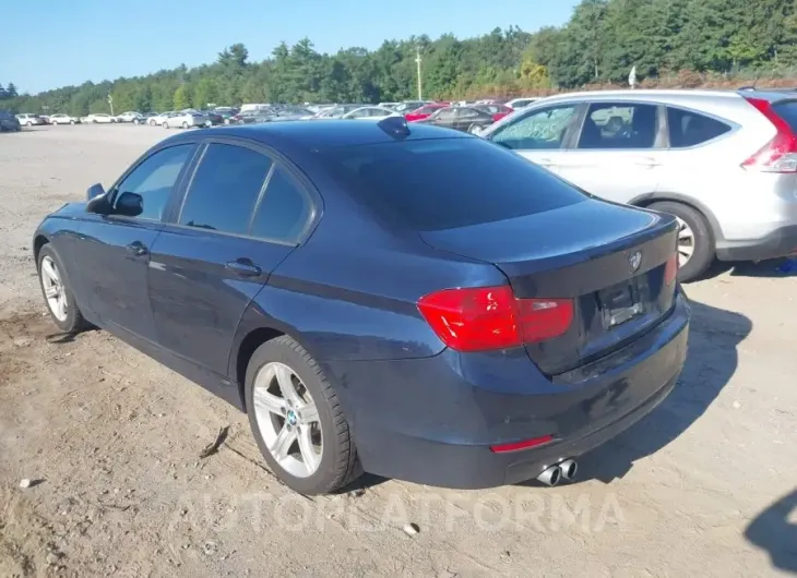 BMW 328I  2015 vin WBA3B5C54FF962316 from auto auction Iaai