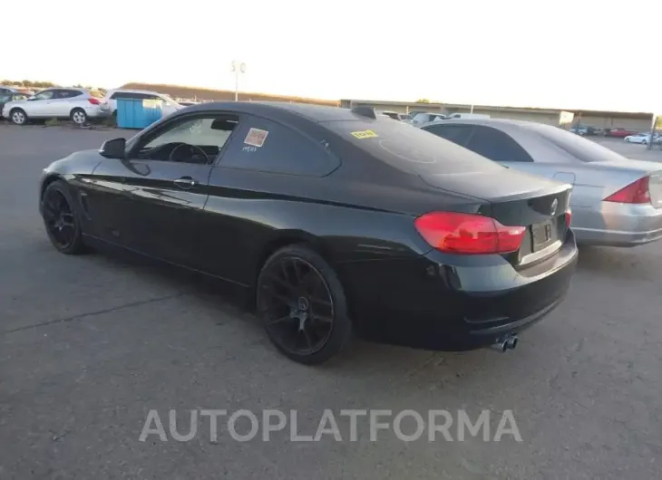 BMW 428I 2015 vin WBA3N7C54FK223635 from auto auction Iaai