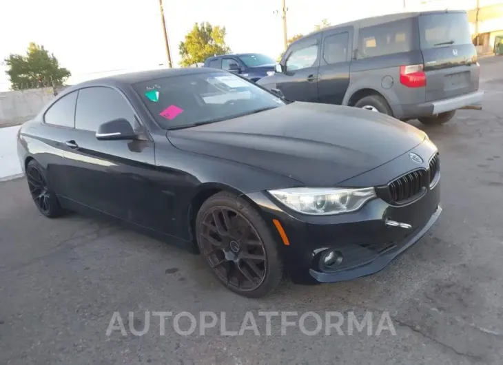 BMW 428I 2015 vin WBA3N7C54FK223635 from auto auction Iaai