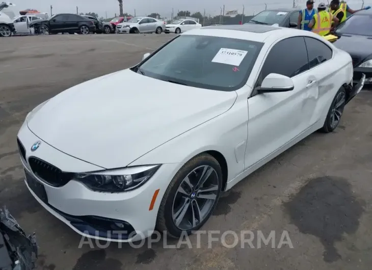 BMW 4 SERIES 2020 vin WBA4W3C04LAG91495 from auto auction Iaai