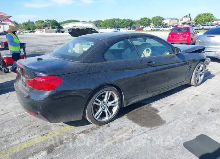 BMW 430I 2018 vin WBA4Z1C50JEC70726 from auto auction Iaai