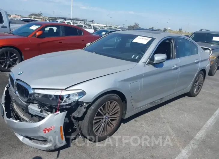 BMW 530E 2018 vin WBAJA9C54JB251698 from auto auction Iaai