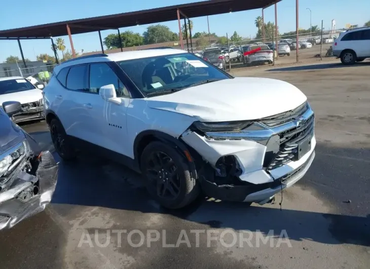 CHEVROLET BLAZER 2020 vin 3GNKBCRS9LS542131 from auto auction Iaai