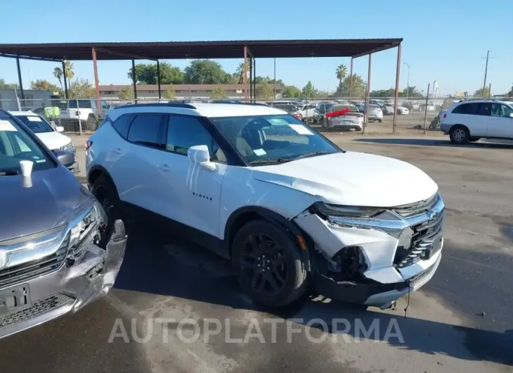 CHEVROLET BLAZER 2020 vin 3GNKBCRS9LS542131 from auto auction Iaai