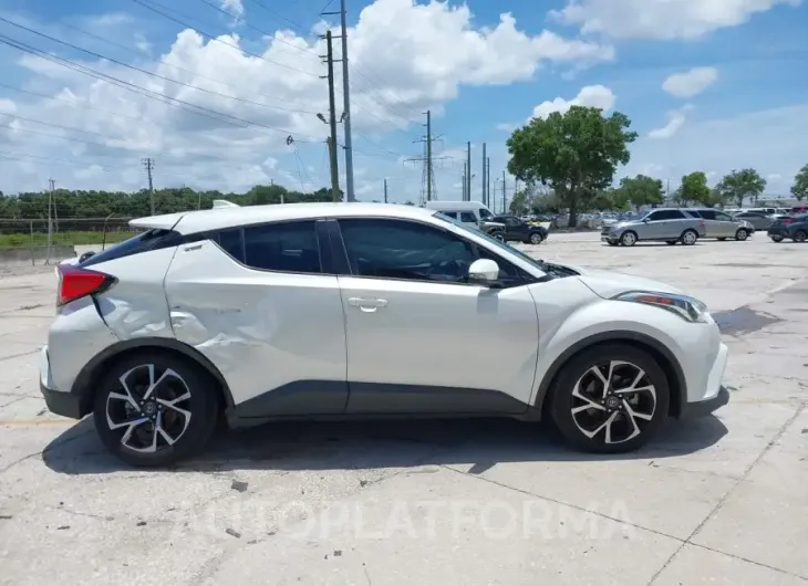 TOYOTA C-HR 2018 vin JTNKHMBX2J1010099 from auto auction Iaai