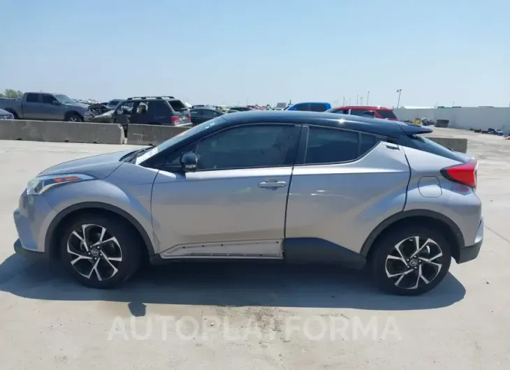 TOYOTA C-HR 2019 vin NMTKHMBX4KR090481 from auto auction Iaai