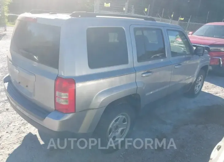 JEEP PATRIOT 2016 vin 1C4NJPBA2GD525291 from auto auction Iaai