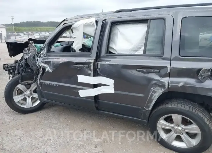 JEEP PATRIOT 2016 vin 1C4NJRFB6GD702133 from auto auction Iaai