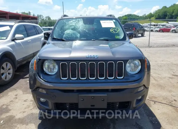 JEEP RENEGADE 2016 vin ZACCJBBTXGPC88000 from auto auction Iaai