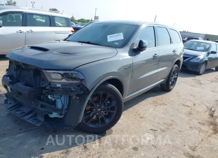 DODGE DURANGO 2022 vin 1C4SDHCT8NC130454 from auto auction Iaai