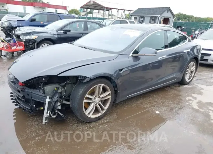 TESLA MODEL S 2015 vin 5YJSA1E20FF104066 from auto auction Iaai