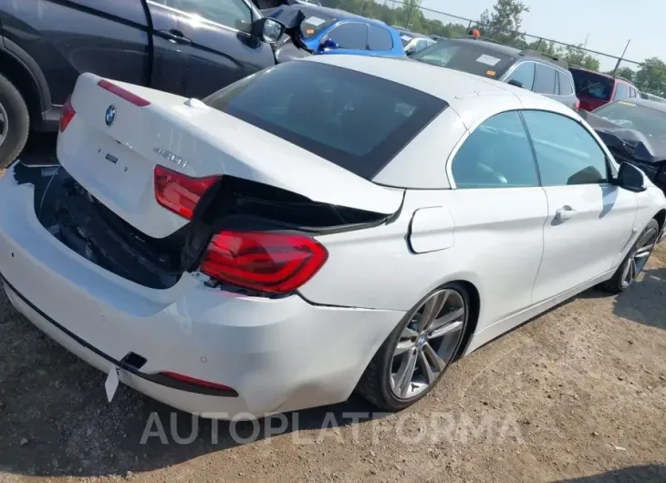 BMW 430I 2018 vin WBA4Z1C56JEA31293 from auto auction Iaai