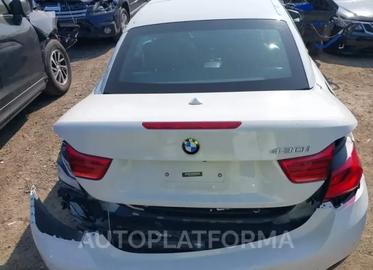 BMW 430I 2018 vin WBA4Z1C56JEA31293 from auto auction Iaai