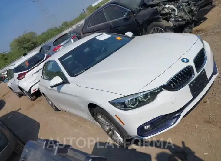 BMW 430I 2018 vin WBA4Z1C56JEA31293 from auto auction Iaai