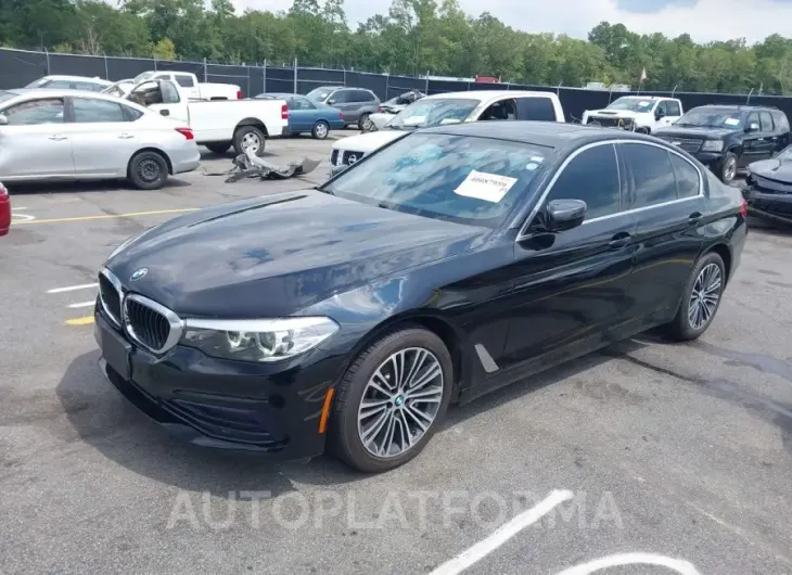 BMW 530I 2019 vin WBAJA5C50KBX46636 from auto auction Iaai