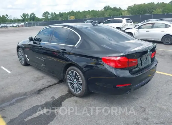 BMW 530I 2019 vin WBAJA5C50KBX46636 from auto auction Iaai