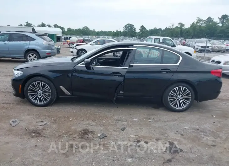 BMW 530I 2019 vin WBAJA7C53KWW22610 from auto auction Iaai