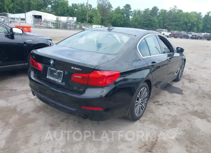 BMW 530I 2019 vin WBAJA7C53KWW22610 from auto auction Iaai