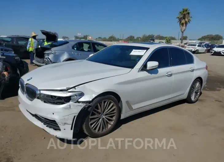 BMW 540I 2018 vin WBAJE7C54JWD52969 from auto auction Iaai