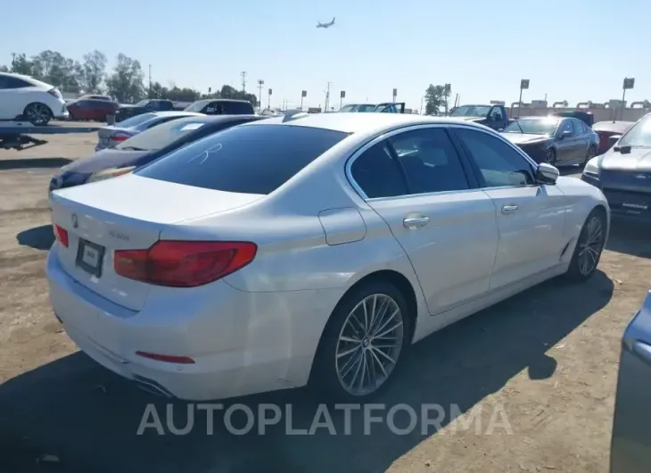 BMW 540I 2018 vin WBAJE7C54JWD52969 from auto auction Iaai