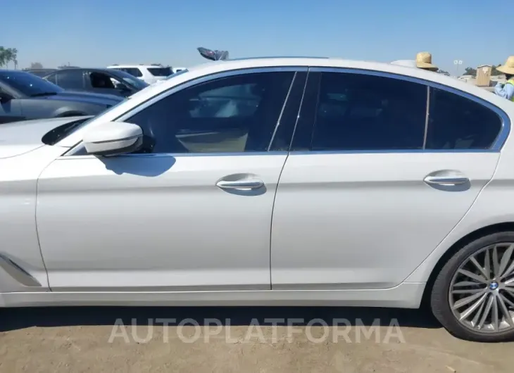 BMW 540I 2018 vin WBAJE7C54JWD52969 from auto auction Iaai