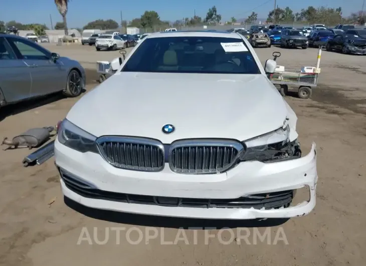 BMW 540I 2018 vin WBAJE7C54JWD52969 from auto auction Iaai