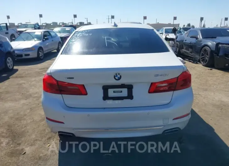 BMW 540I 2018 vin WBAJE7C54JWD52969 from auto auction Iaai