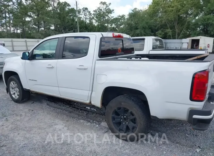 CHEVROLET COLORADO 2022 vin 1GCGSCEAXN1193609 from auto auction Iaai