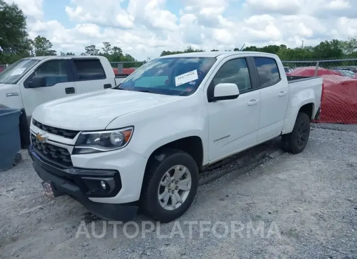 CHEVROLET COLORADO 2022 vin 1GCGSCEAXN1193609 from auto auction Iaai