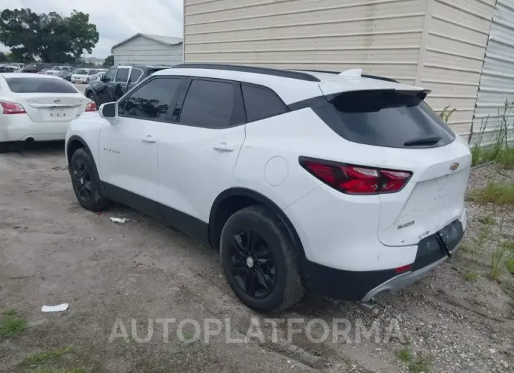 CHEVROLET BLAZER 2020 vin 3GNKBCRS9LS642049 from auto auction Iaai